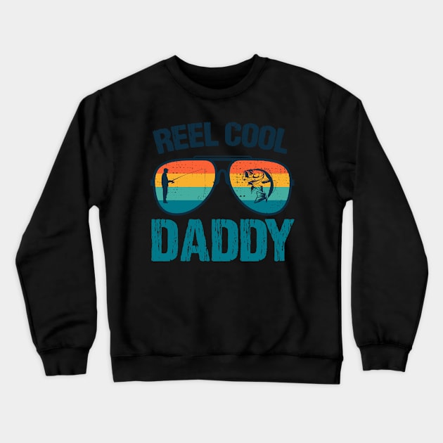 Reel Cool Daddy Crewneck Sweatshirt by LittleBoxOfLyrics